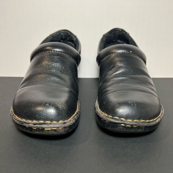Womens BOC Born Concept Peggy Black Slip On Clogs / Size 7.5 Medium - Picture 2 of 8